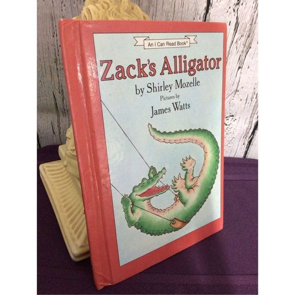 1989 Zack’s Alligator By Shirley Mozelle Hardback Children’s Book - Picture 1 of 11